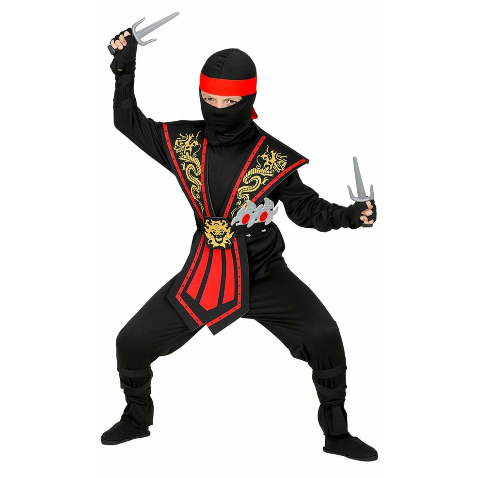 Disfraz de Ninja con Armas infantil | Don Disfraz