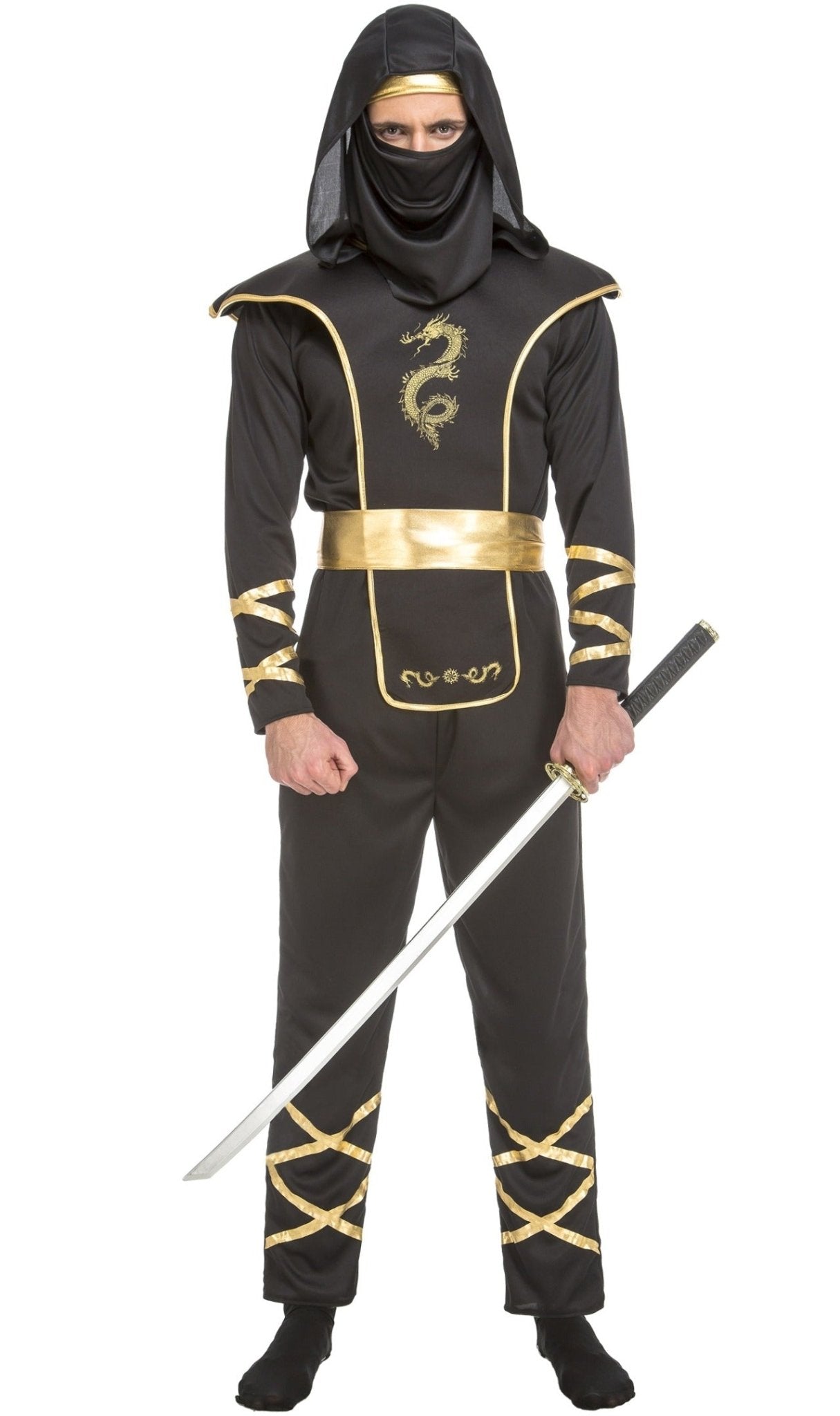 Aomig Costume da Ninja, Ninja Costume Ragazzo Halloween Costume con  Maschera, Pugnale, Freccette, Cintura, Guanti, Cinghia, Costume da Ninja  per