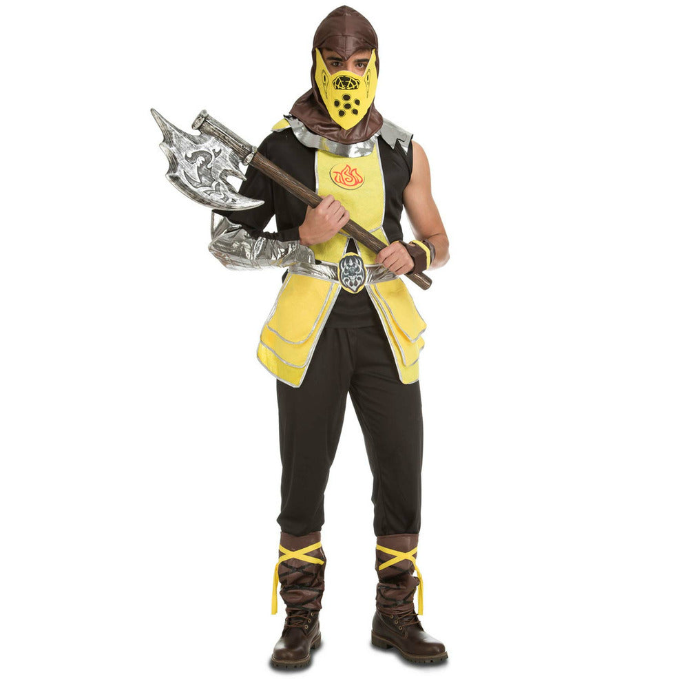 Disfraz Ninja Scorpion Mortal kombat para hombre | Don Disfraz