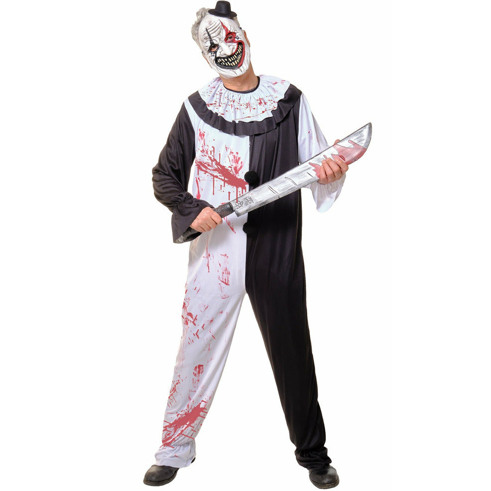 Maschera Terrifier Art The Clown, costume di Ognissanti Maschera Terrifier Art The Clown, costume di Ognissanti