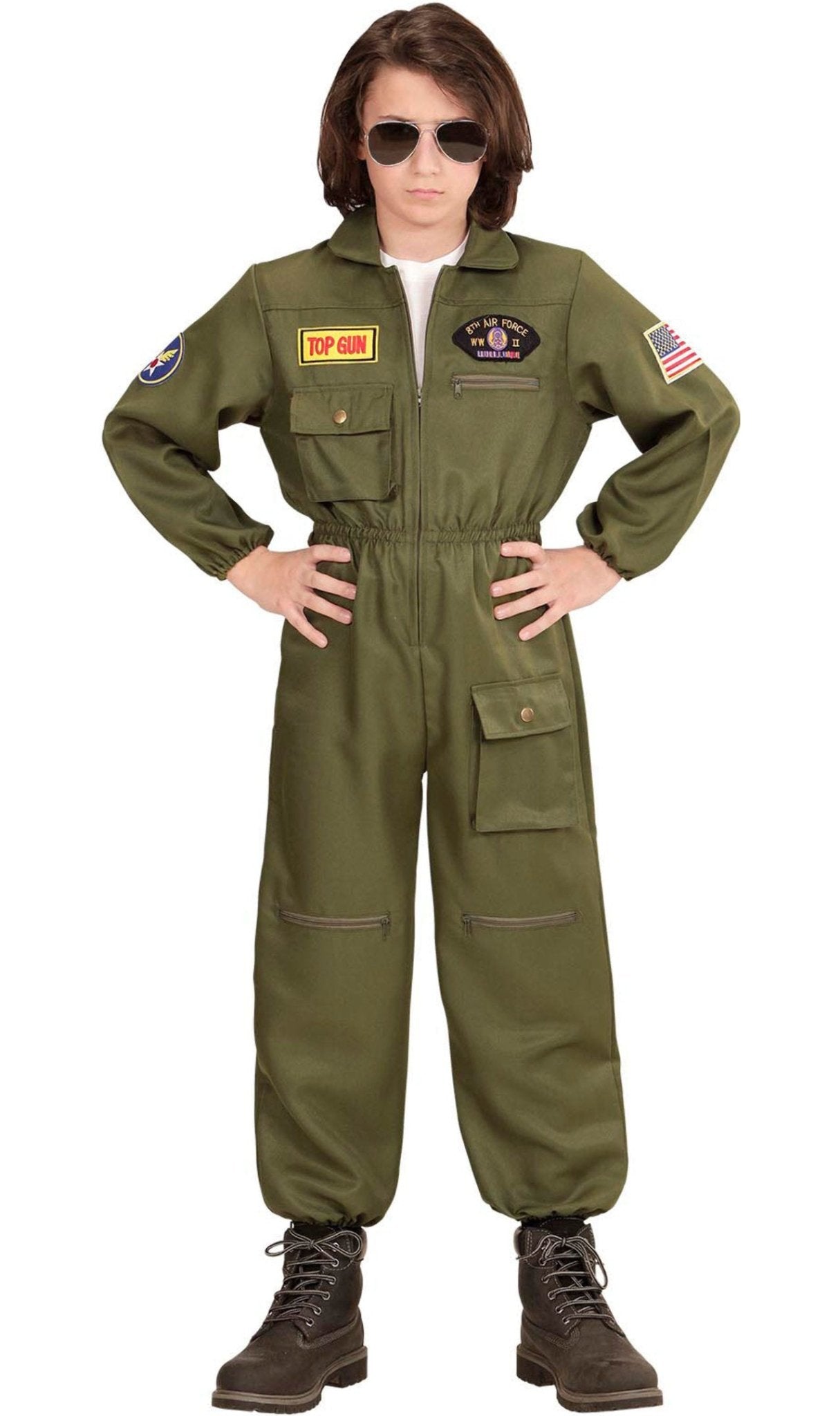 Costume pilota caccia militare infantile per 22,00 €