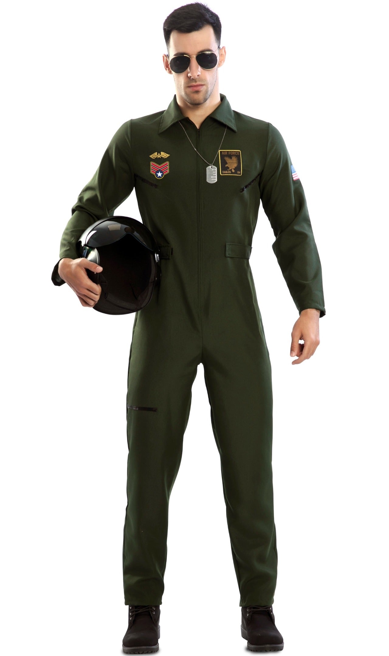 Costume da Pilota Combattimento Aviatore per uomo