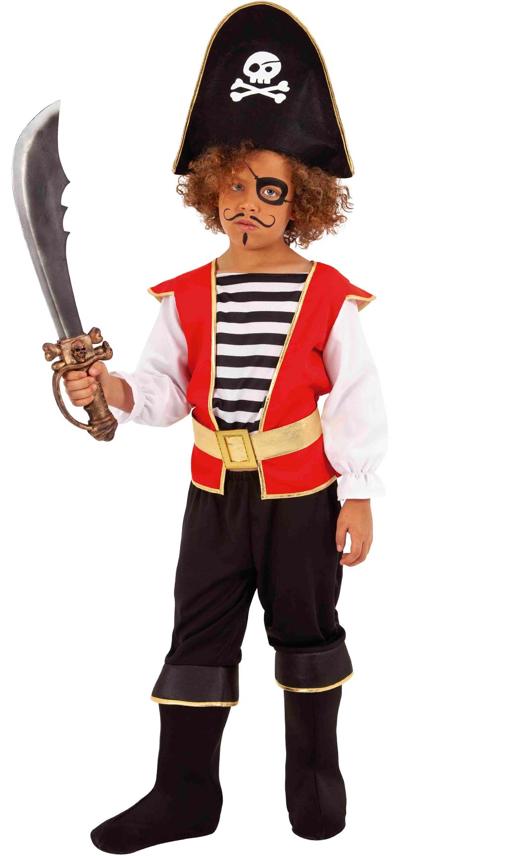 ▷ Costume Spadaccino pirata per bambino