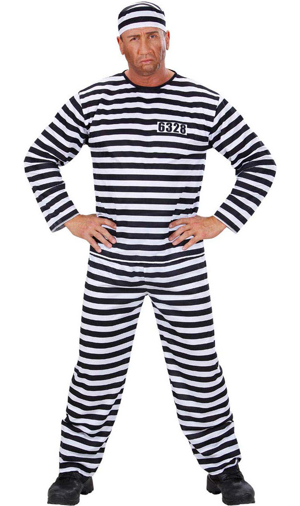 Disfraz de Preso M para hombre I Don Disfraz