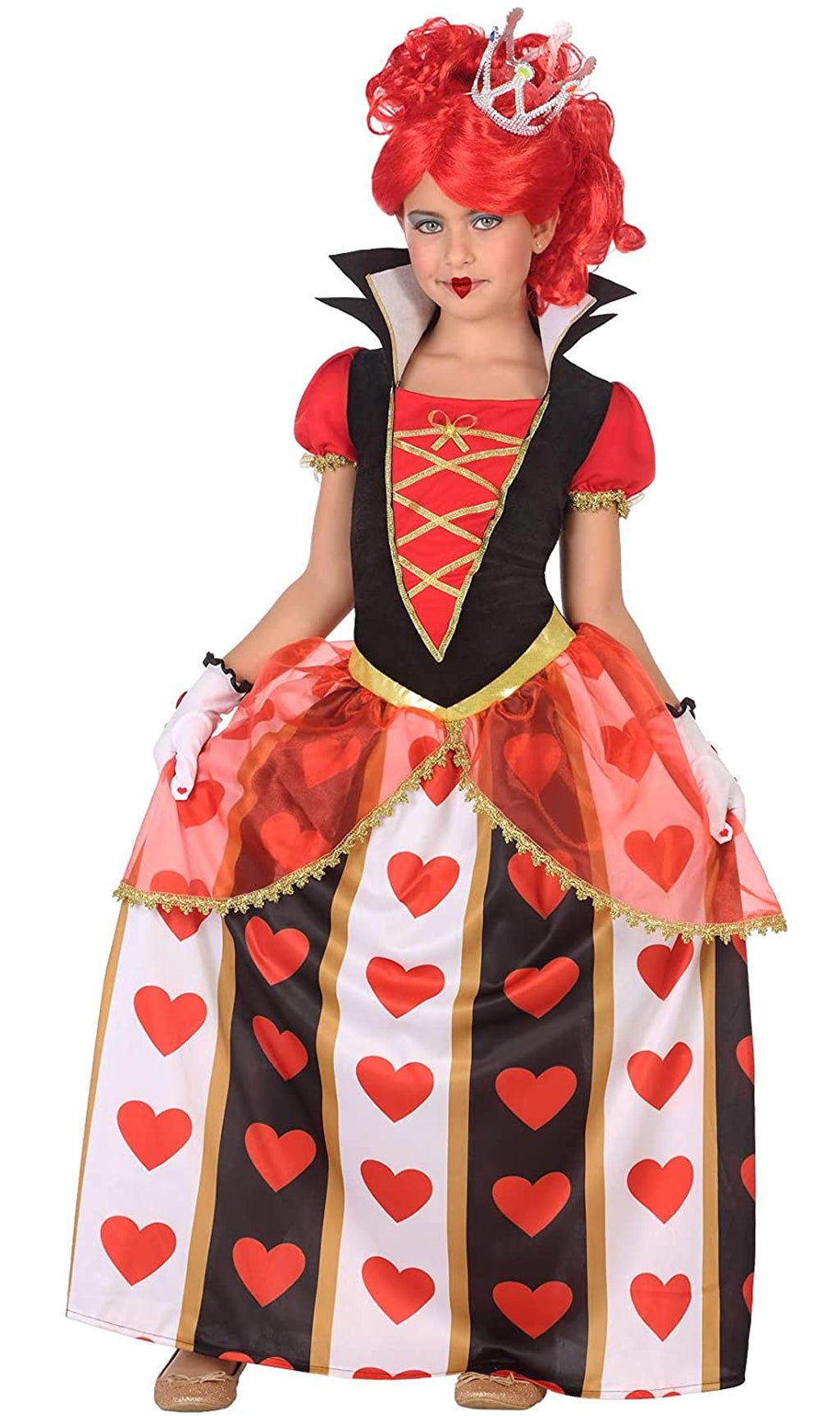 Acquista online Costume da Regina di Cuori infantile