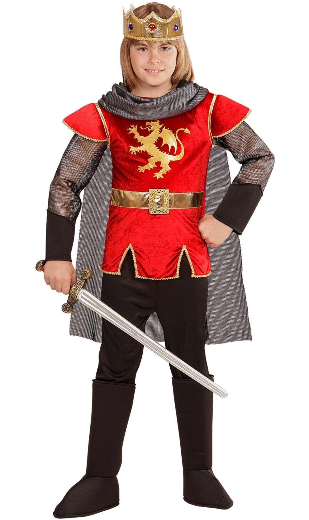 Costume da Re Medievale Drago per bambino