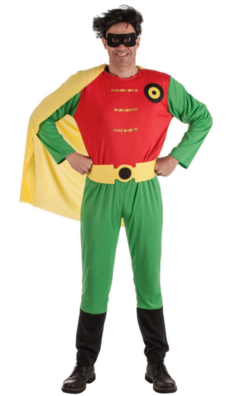 Disfraz de Robin Intrépido para adulto I Don Disfraz