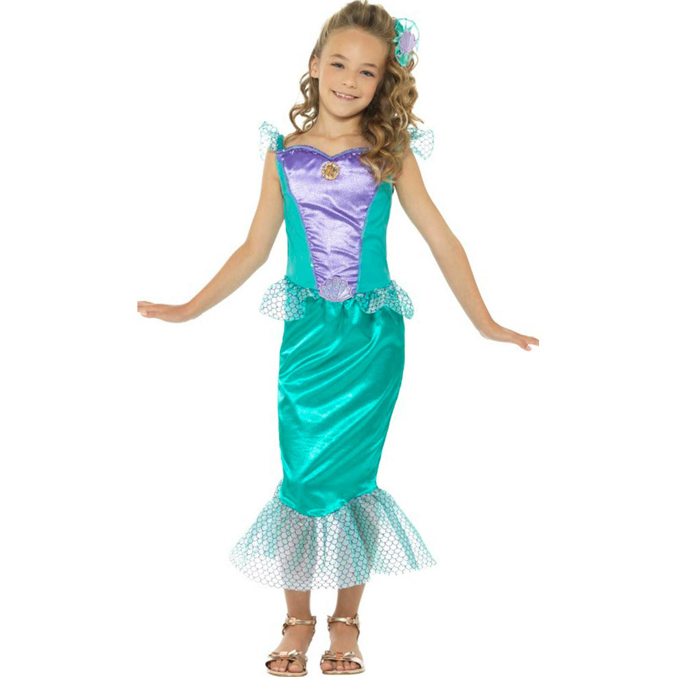 Disfraz de Sirena Verde para niña | Don Disfraz