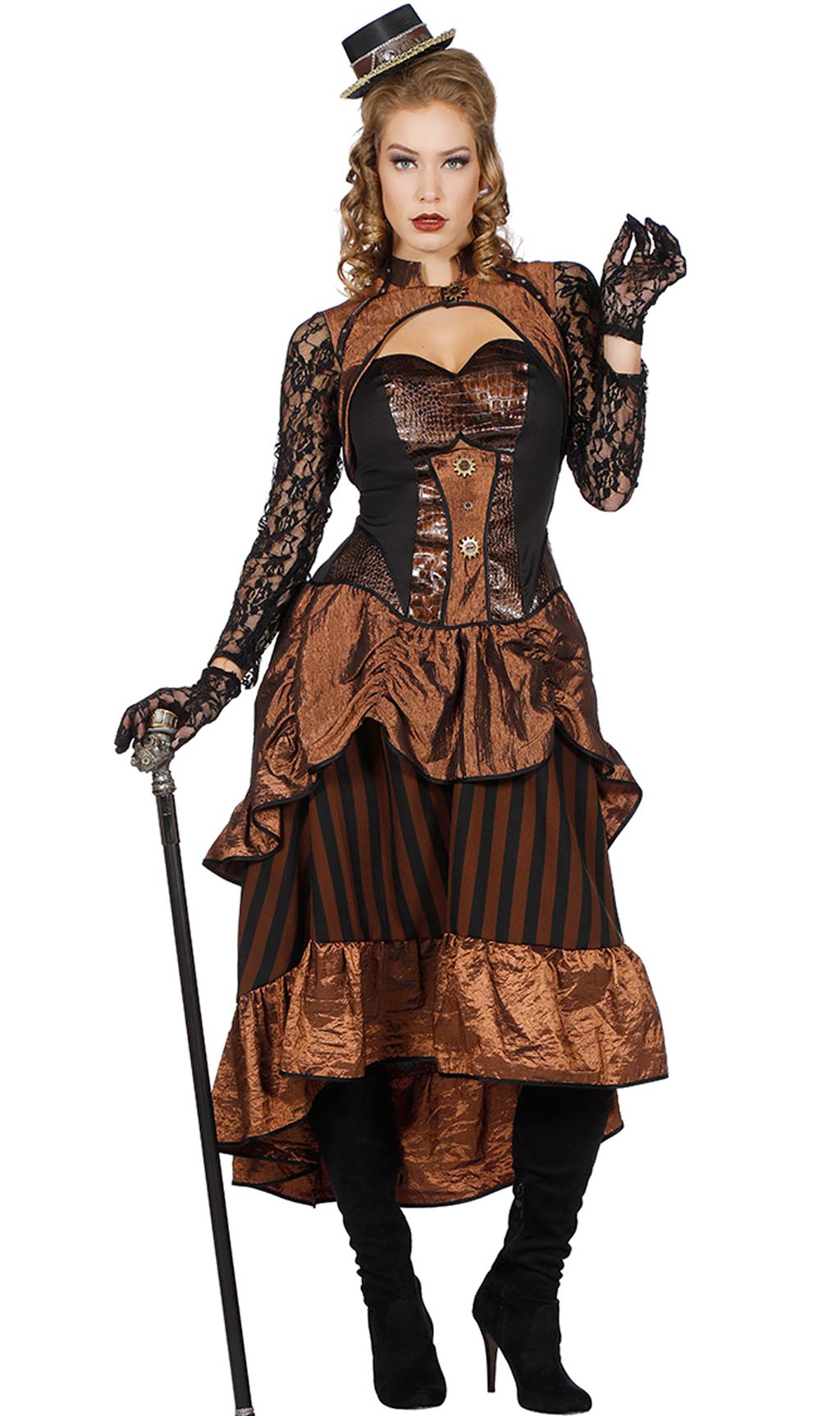 Costume da Steampunk Victoria per adulta