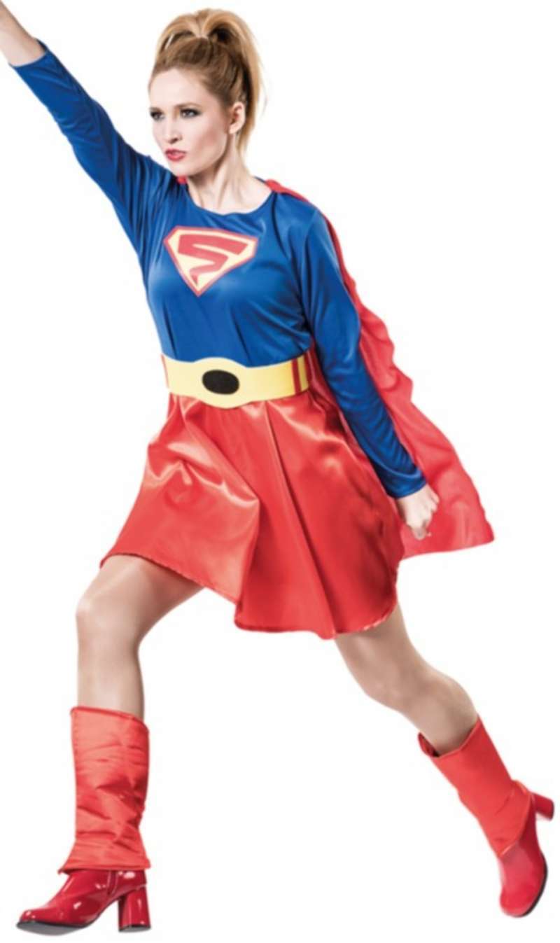 Costume da Supergirl Mantello per donna
