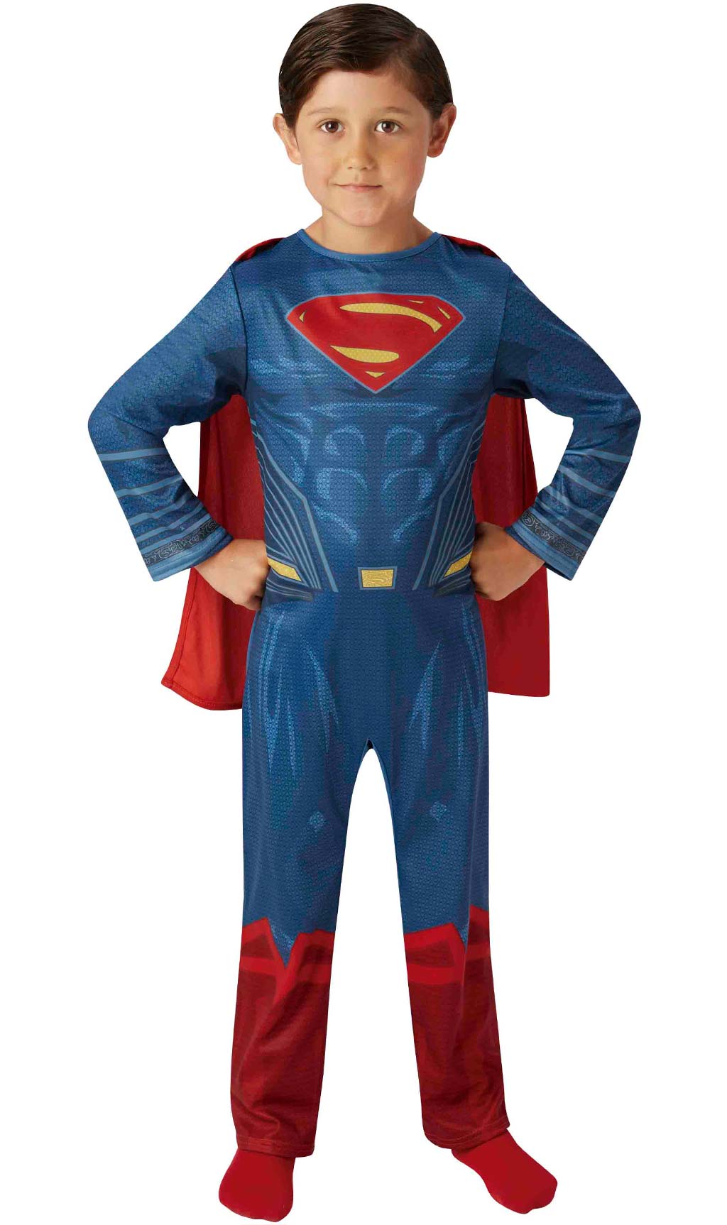 Vestito di carnevale da bambino di Superman Man Of Steel versione film