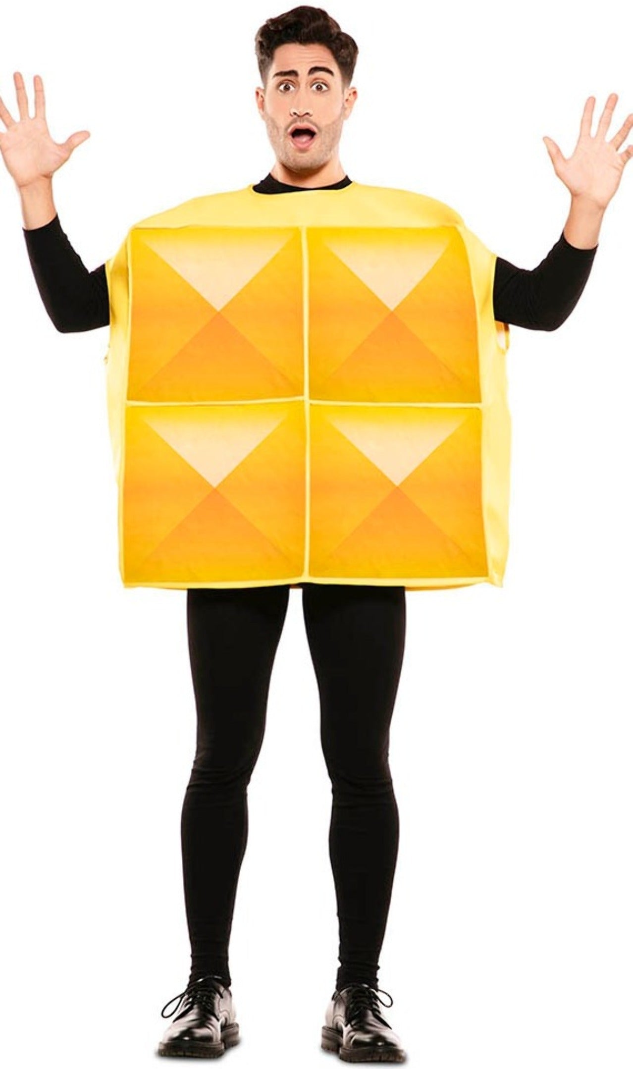 Costume da Tetris Giallo per uomo e donna