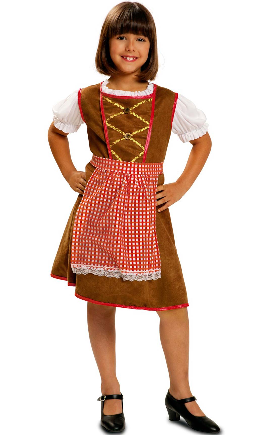 Disfraz de Tirolesa Ingrid para niña I Don Disfraz