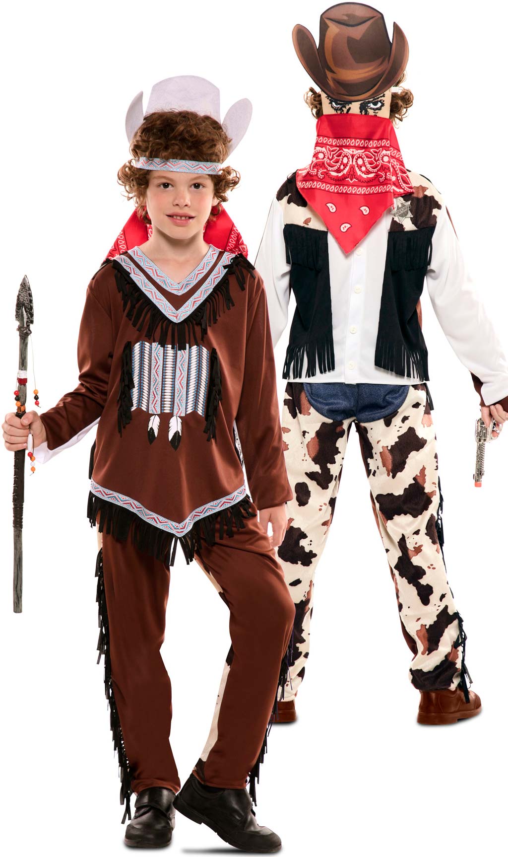 Costume da Indiano e Cowboy per bambini