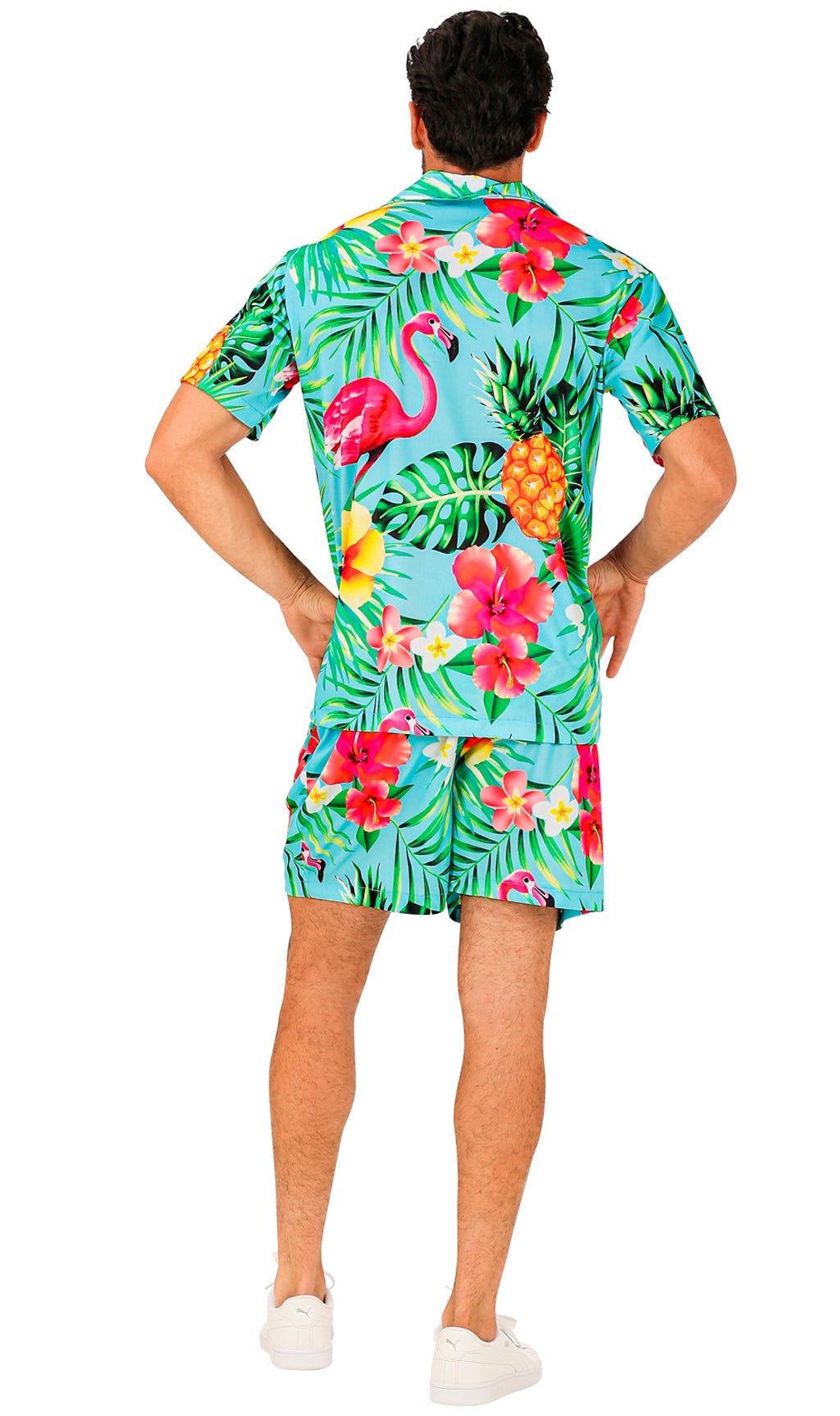 Costume hawaiano tropicale da uomo