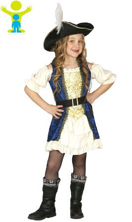 Disfraz de Pirata Elegante infantil I Don Disfraz