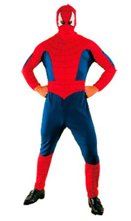 Costume da Spiderman Rosso Economico per uomo
