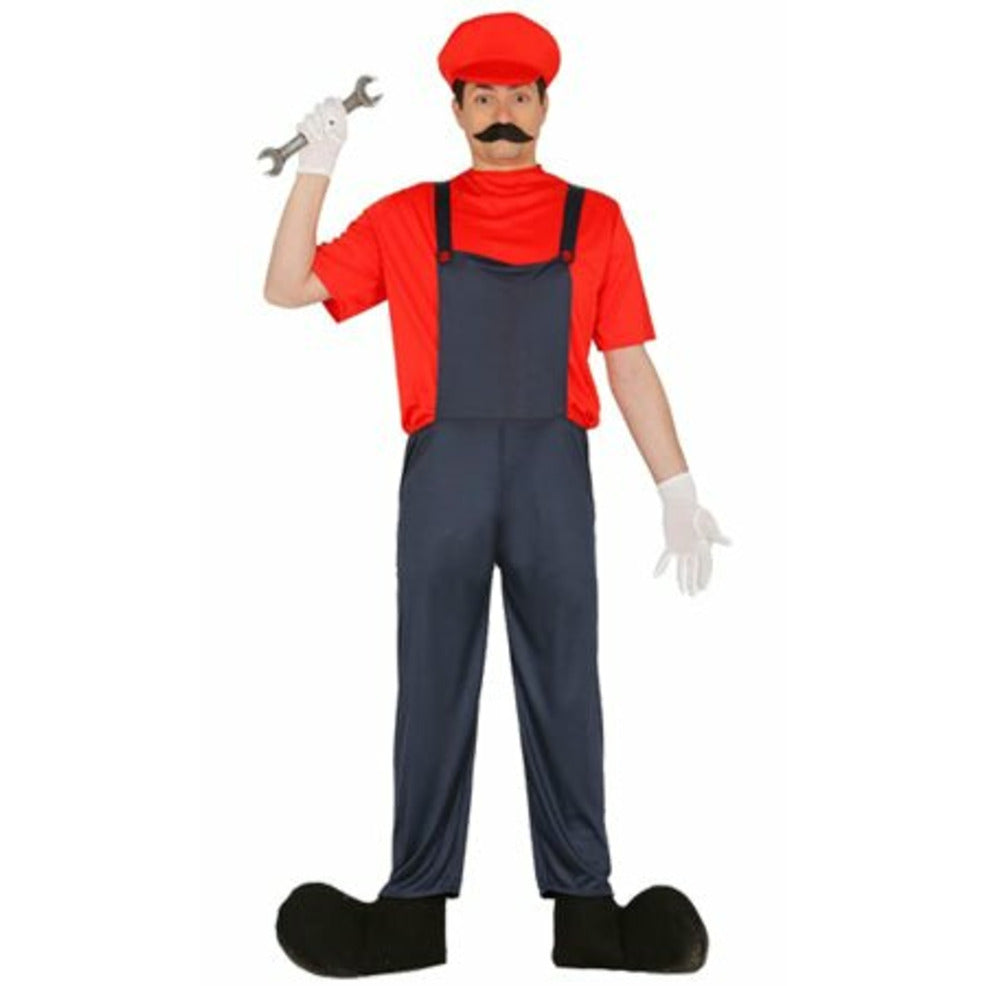 Disfraz de Mecánico Mario para hombre | Don Disfraz