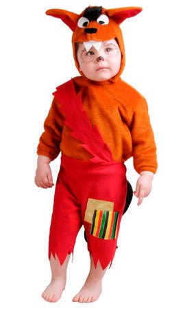 Disfraz de Lobo Tramposo bebé I Don Disfraz