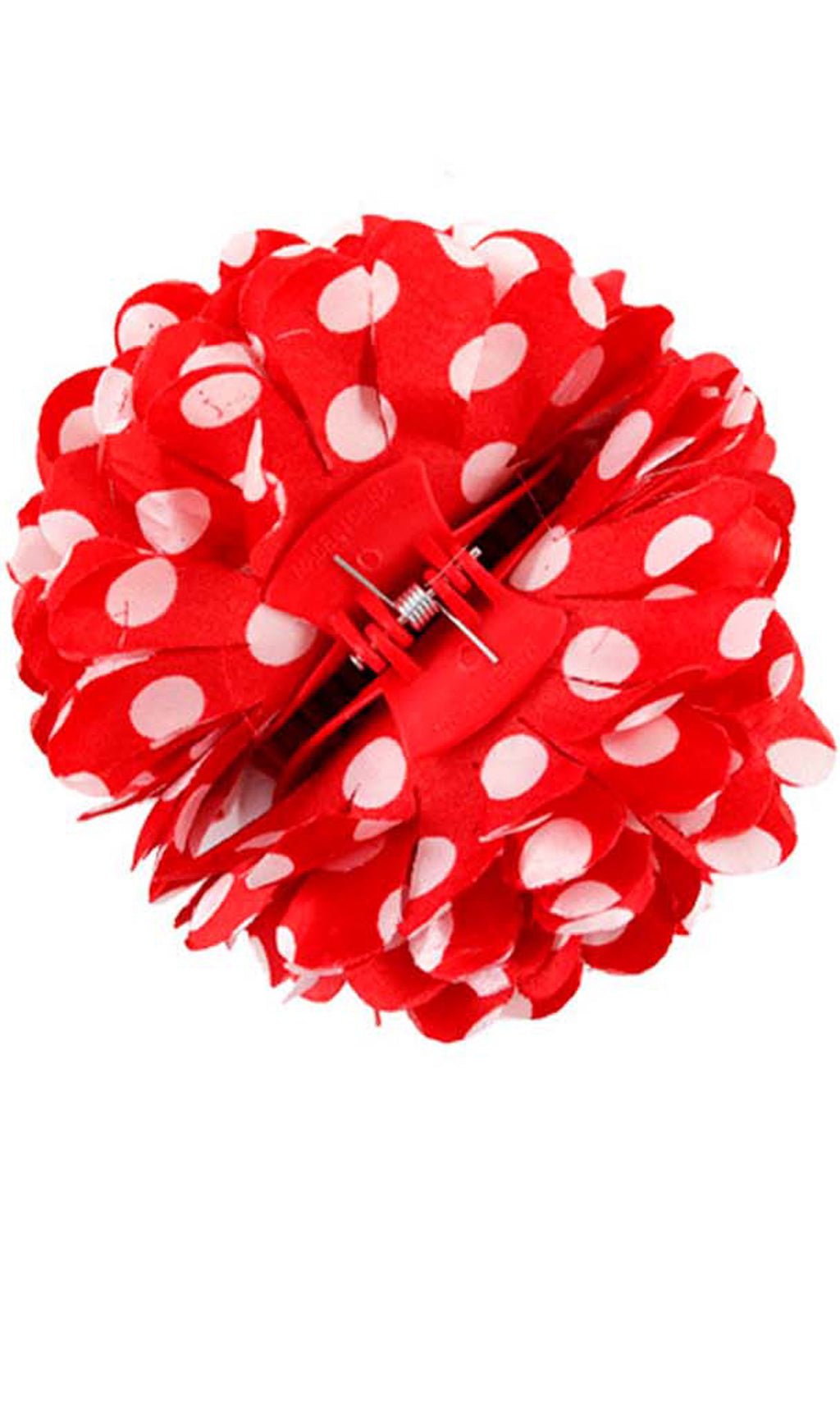 Fiore rosso Sevillana a pois