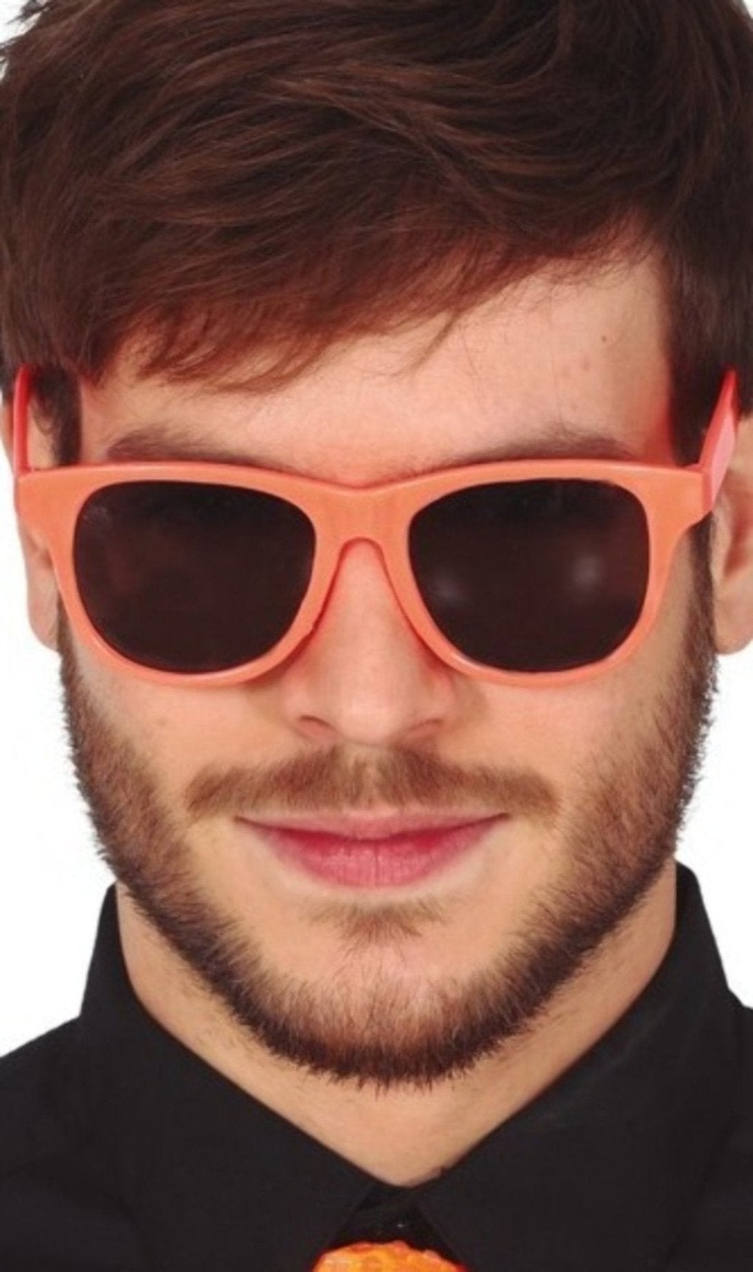 Occhiali Colore Arancio Neon