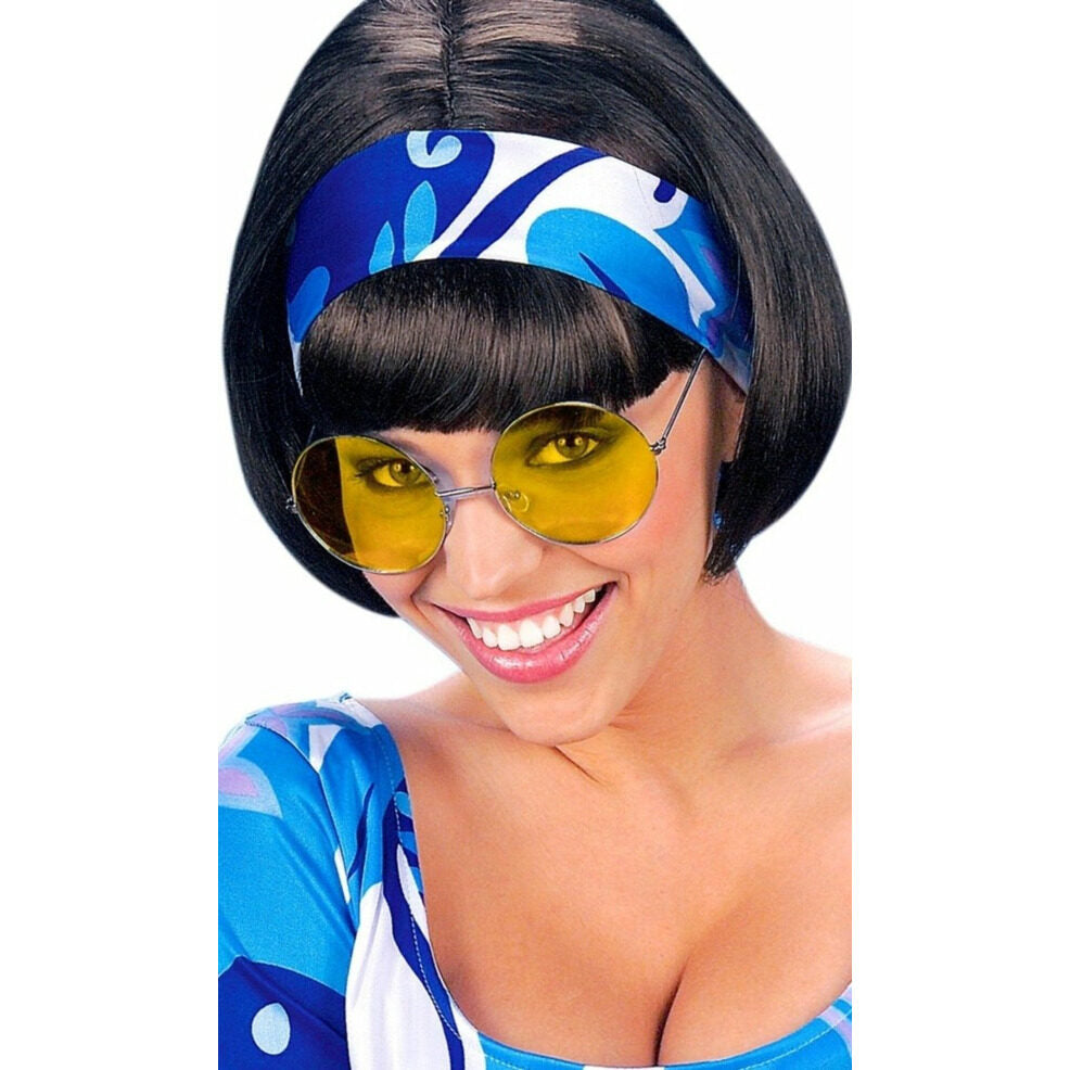 Gafas Redondas Amarillas Grandes | Don Disfraz