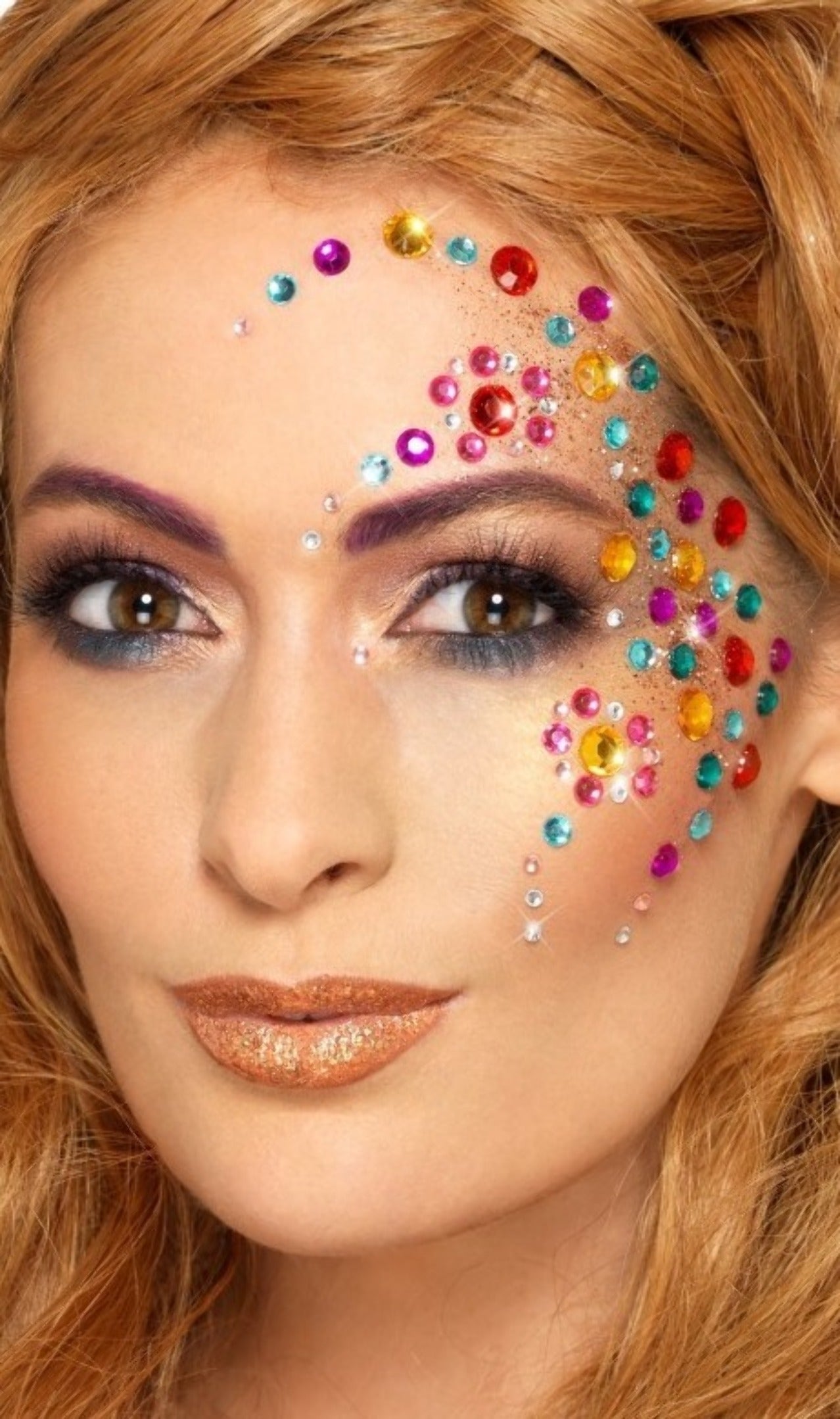 Make up glitter viso - Foto 