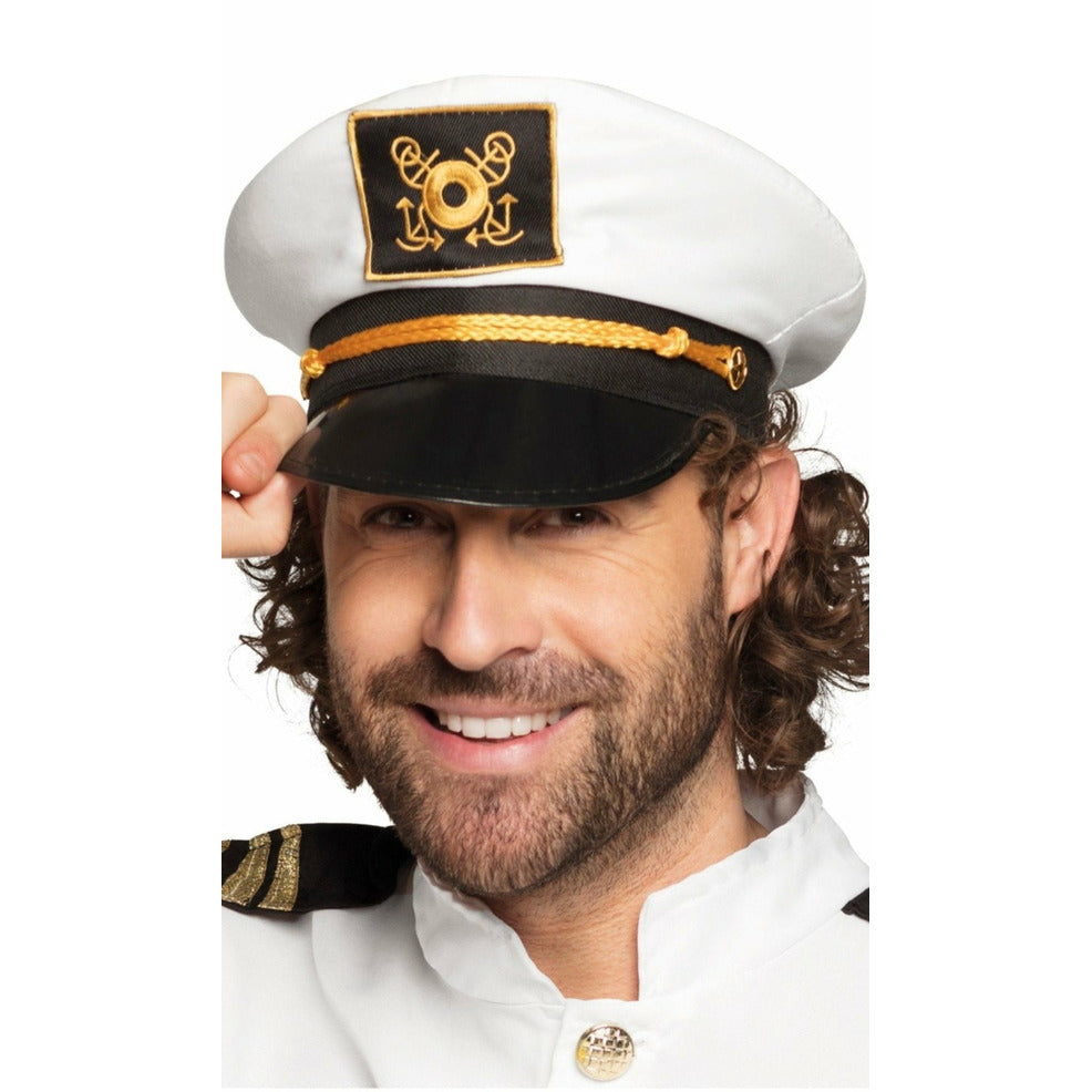 Gorra Capitán de la Marina Blanca | Don Disfraz