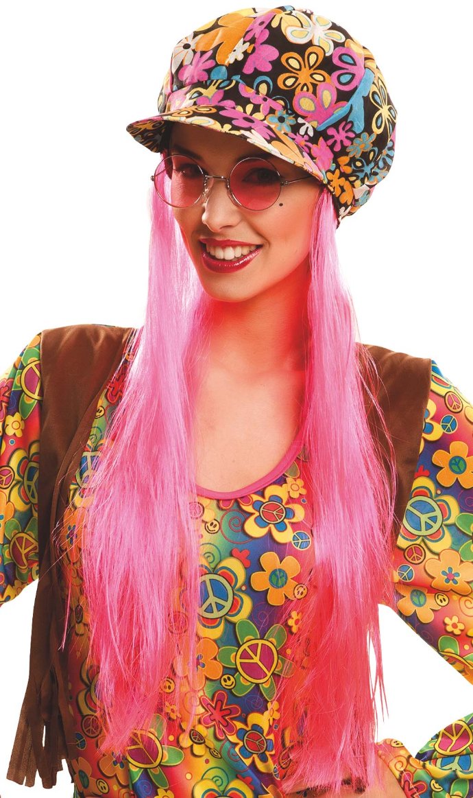 Cappello Hippie con Capelli