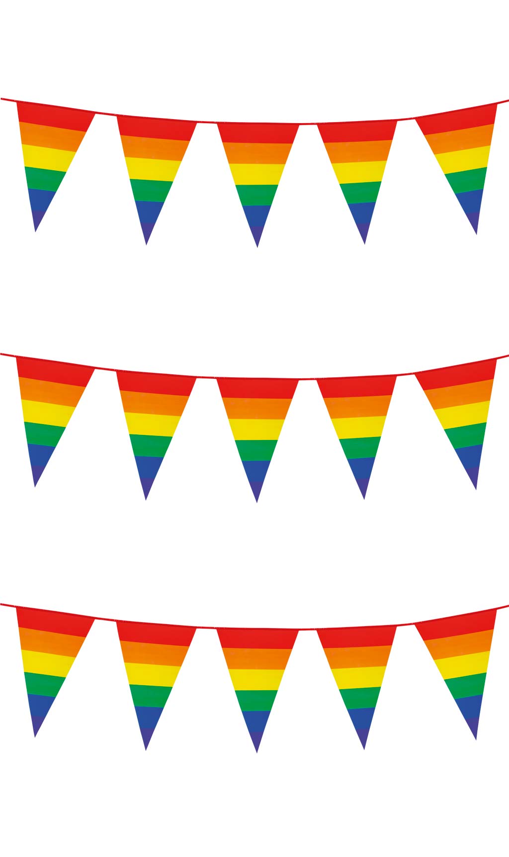 Festone Arcobaleno con Righe