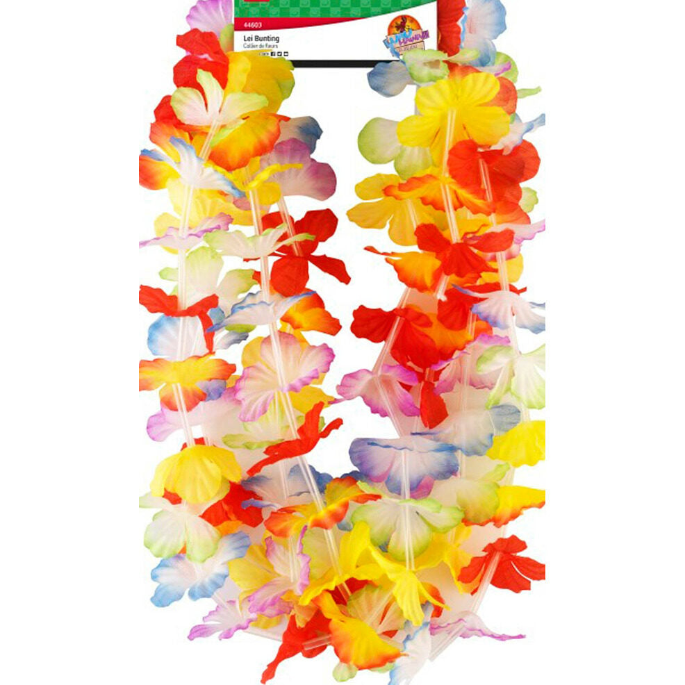 Guirnalda Hawaiana Multicolor | Don Disfraz
