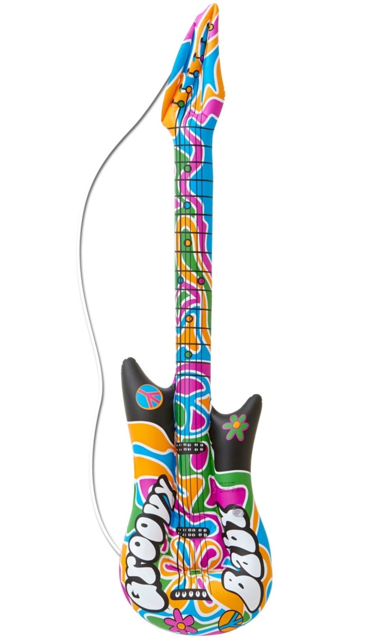 Chitarra Hippie Colori Gonfiabile