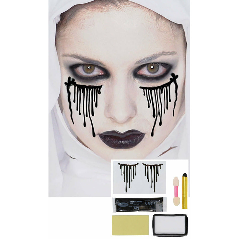 Kit de Maquillaje de Monja | Don Disfraz
