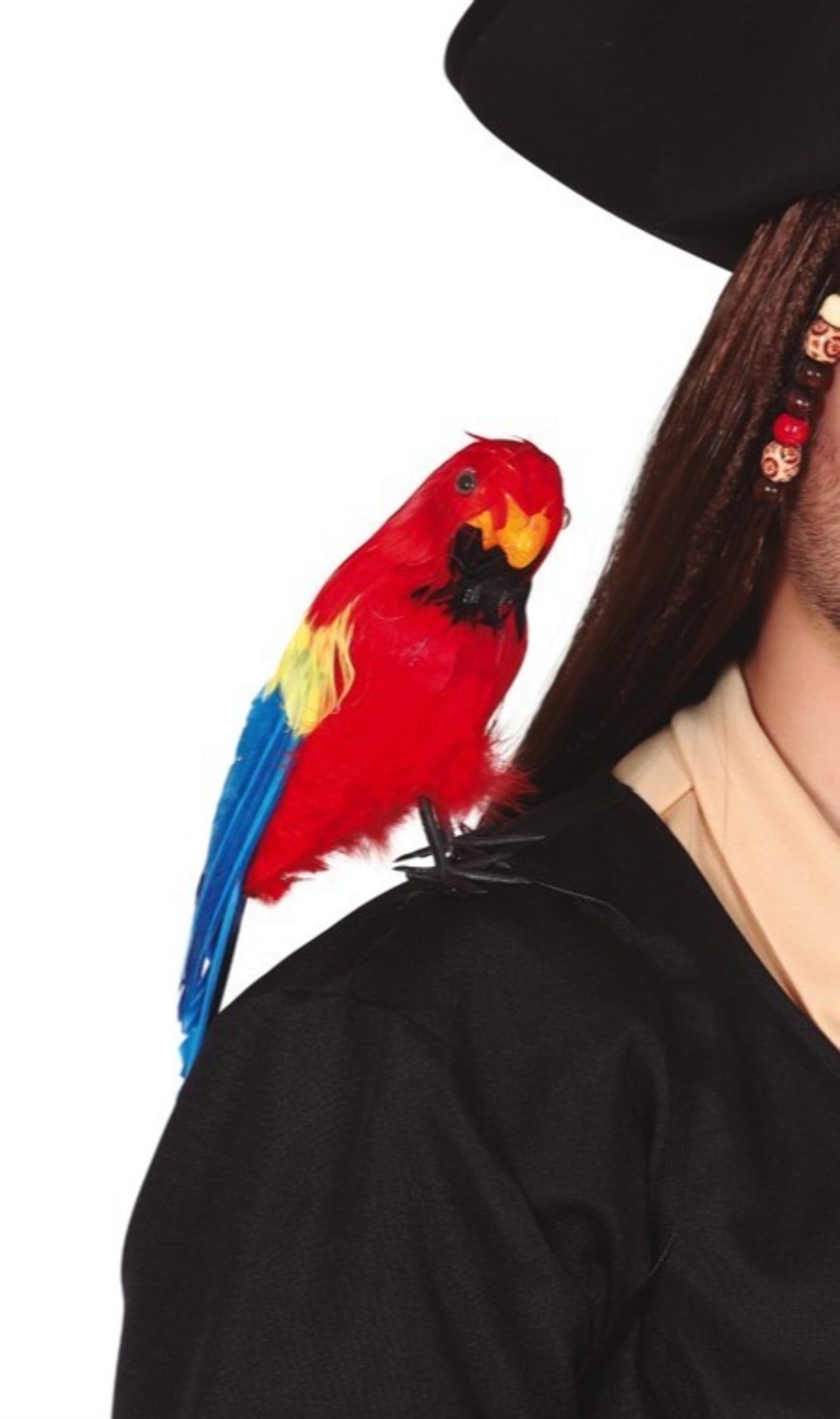 Pappagallo multicolore con elastico