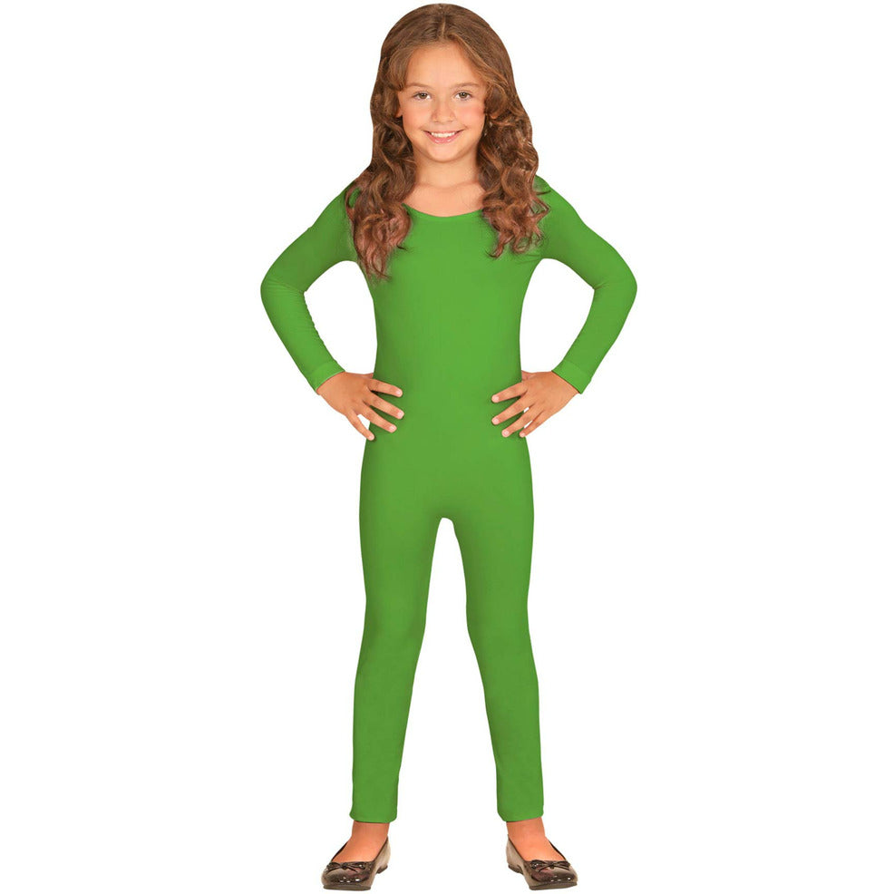 Malla de Cuerpo Entero Verde infantil | Don Disfraz