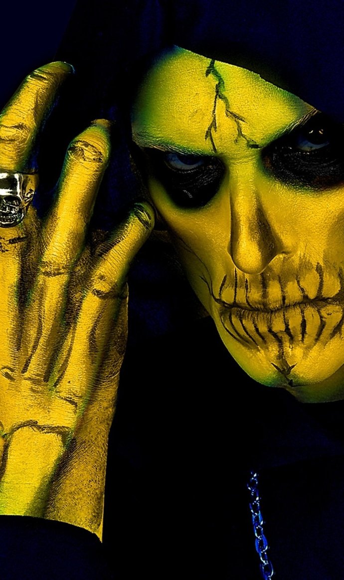 Trucco Giallo Neon