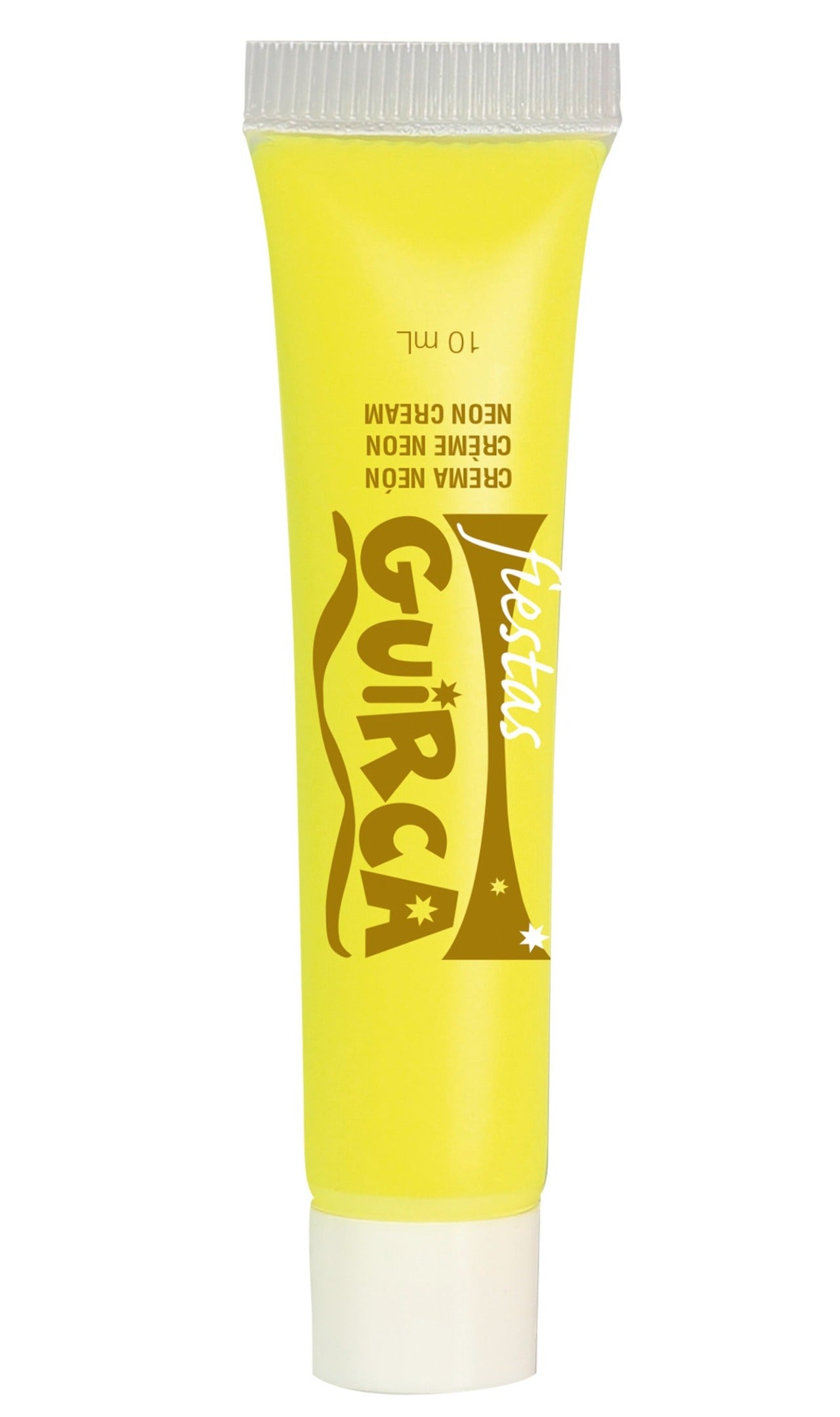 Trucco crema giallo fluorescente