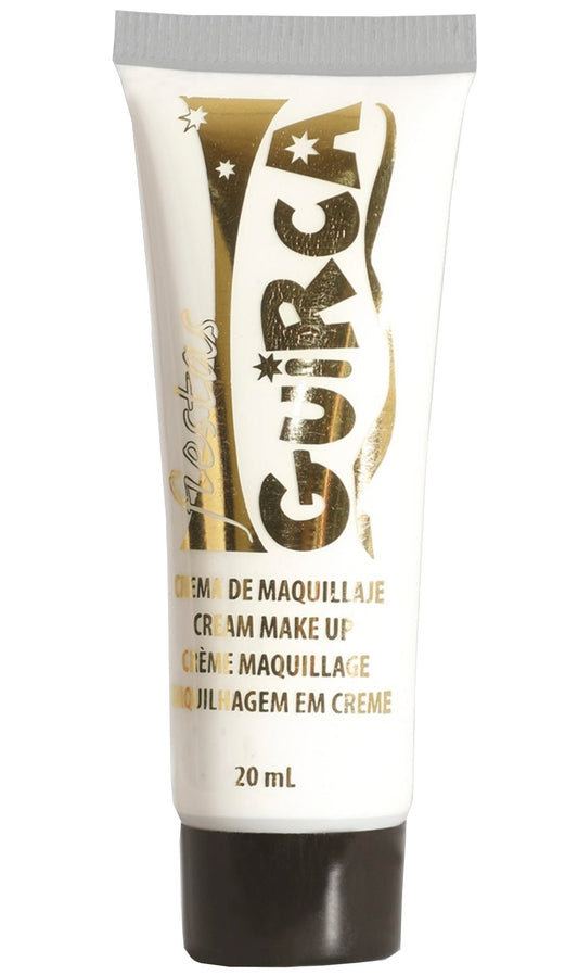 Trucco in crema bianca