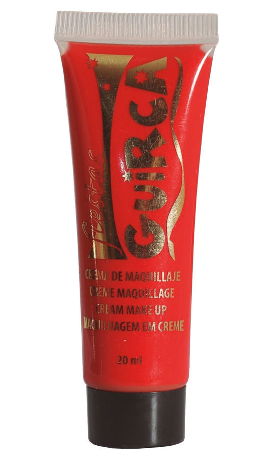 Trucco in crema rosso