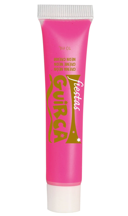 Trucco rosa in crema fosforescente