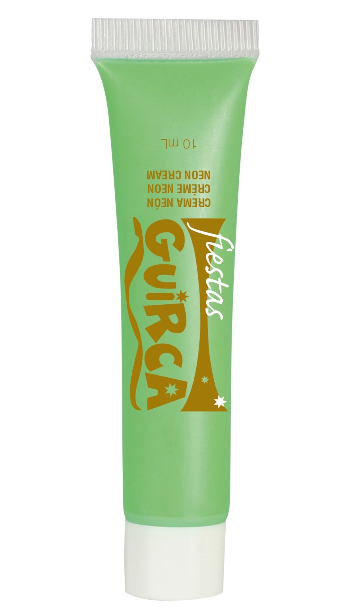Trucco verd in crema fosforescente