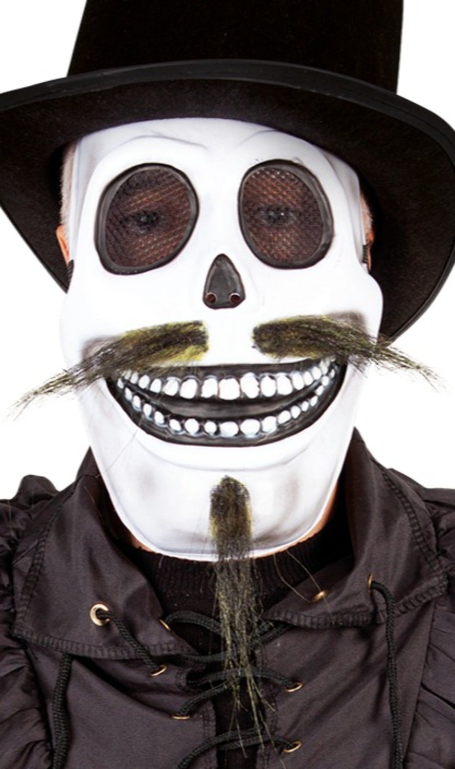 Maschera Catrin con baffi