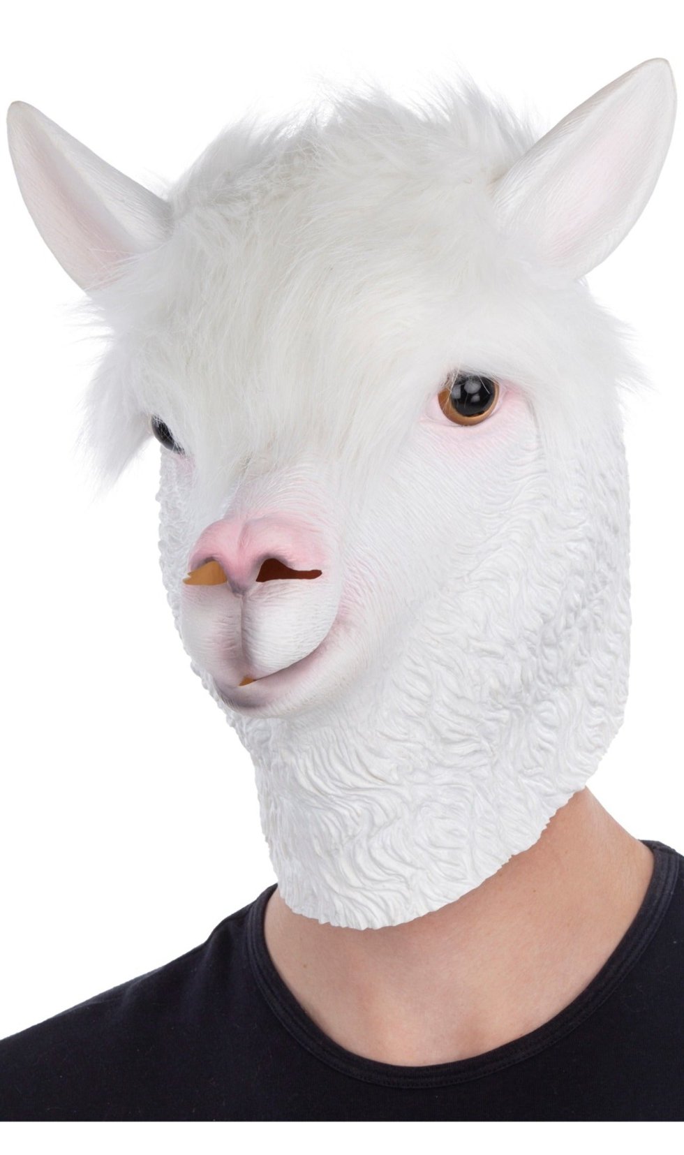 Maschera in lattice da Alpaca Bianca