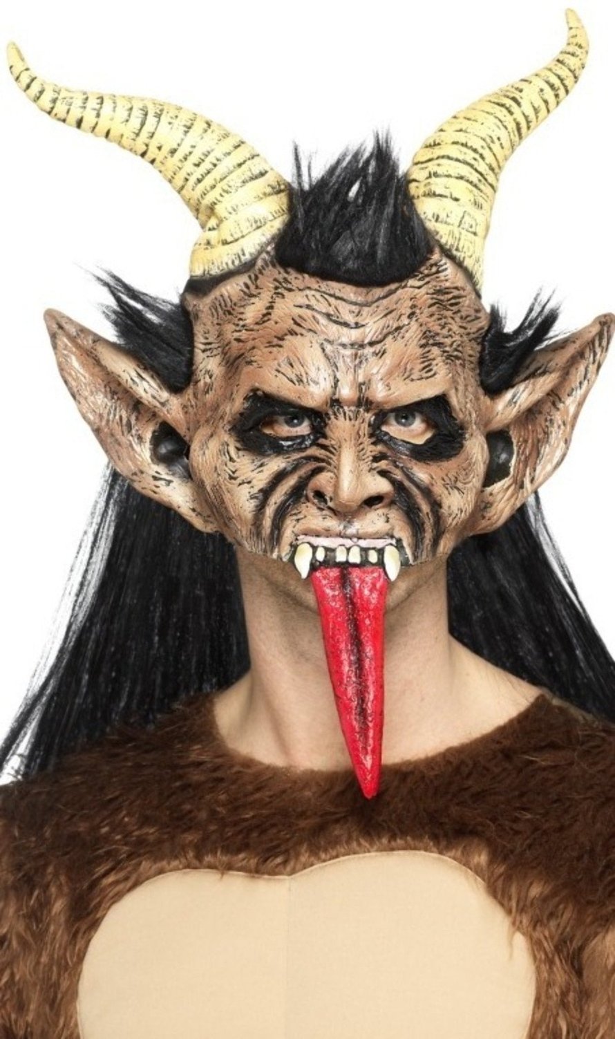 Maschera in lattice da Diavolo Krampus