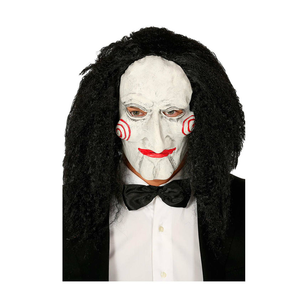 Máscara de látex de Marioneta Billy Saw | Don Disfraz