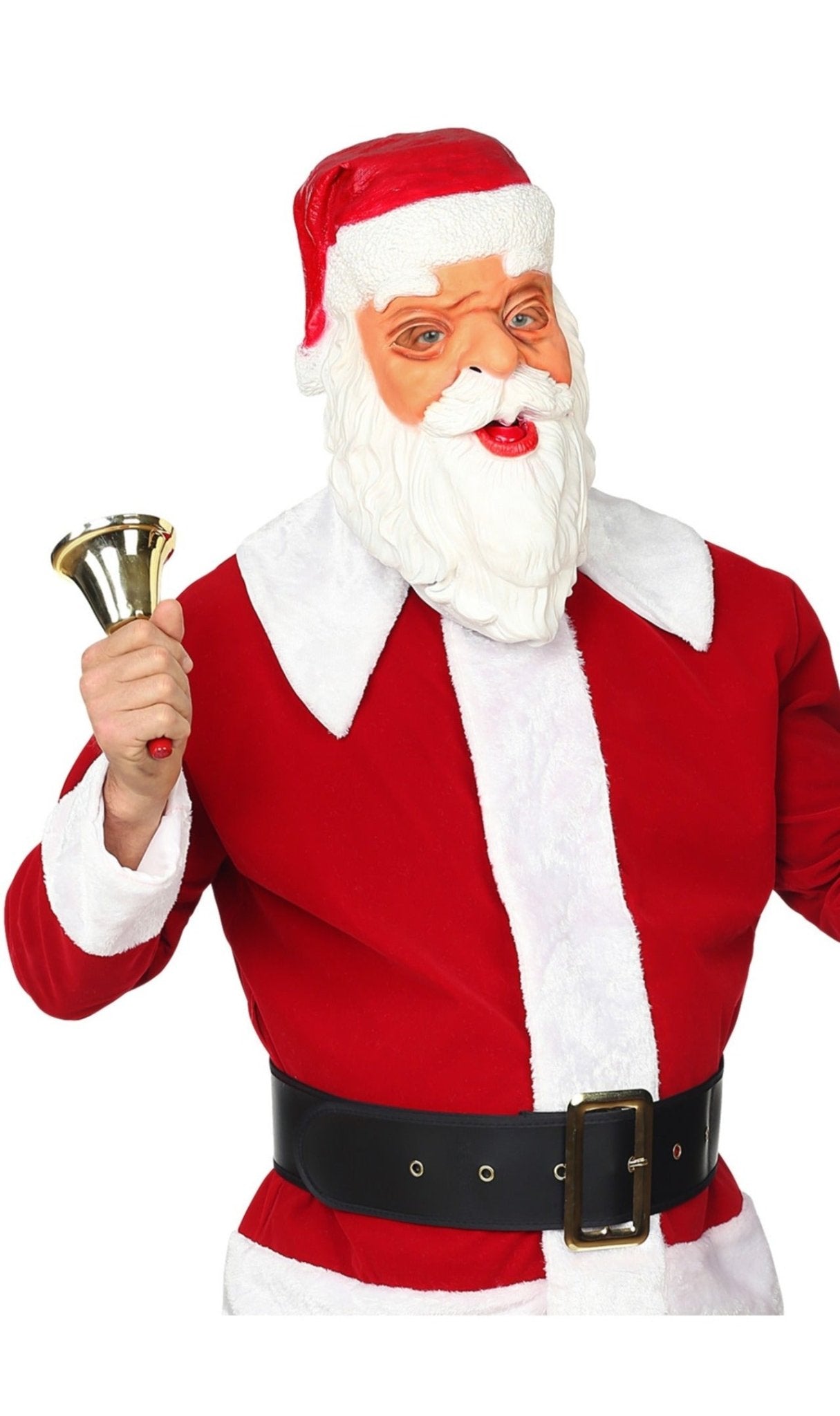 Maschera in lattice da Babbo Natale