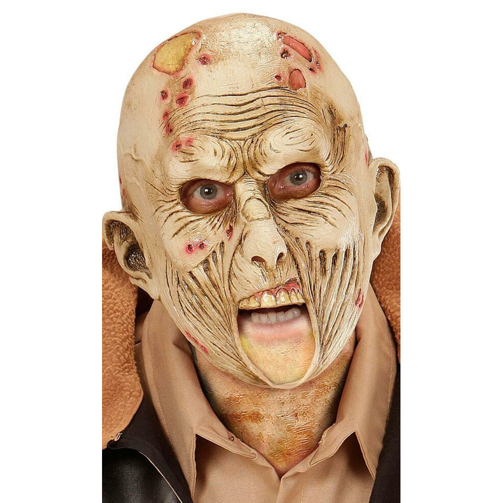 Máscara de látex Zombie Llagas | Don Disfraz