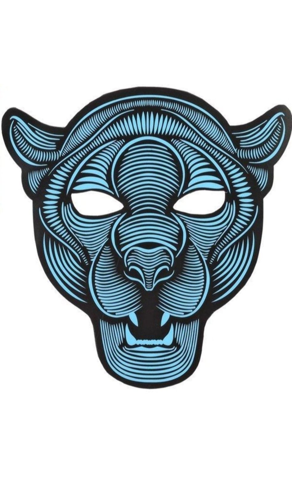 Maschera da Pantera Led Interattiva