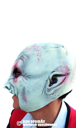 Maschera da Vampiro Bianco in lattice