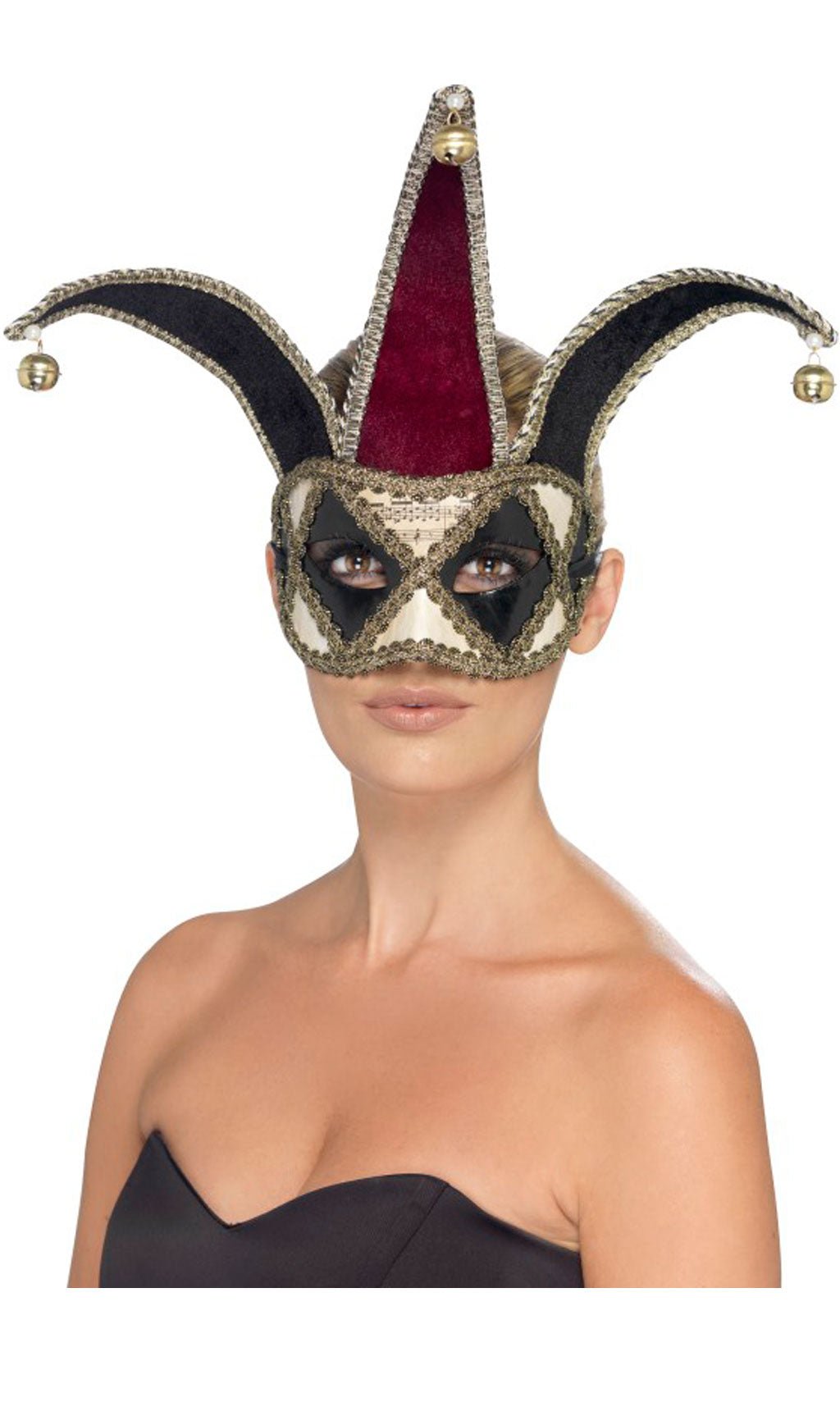 Maschera Veneziana Arlecchino Gotico